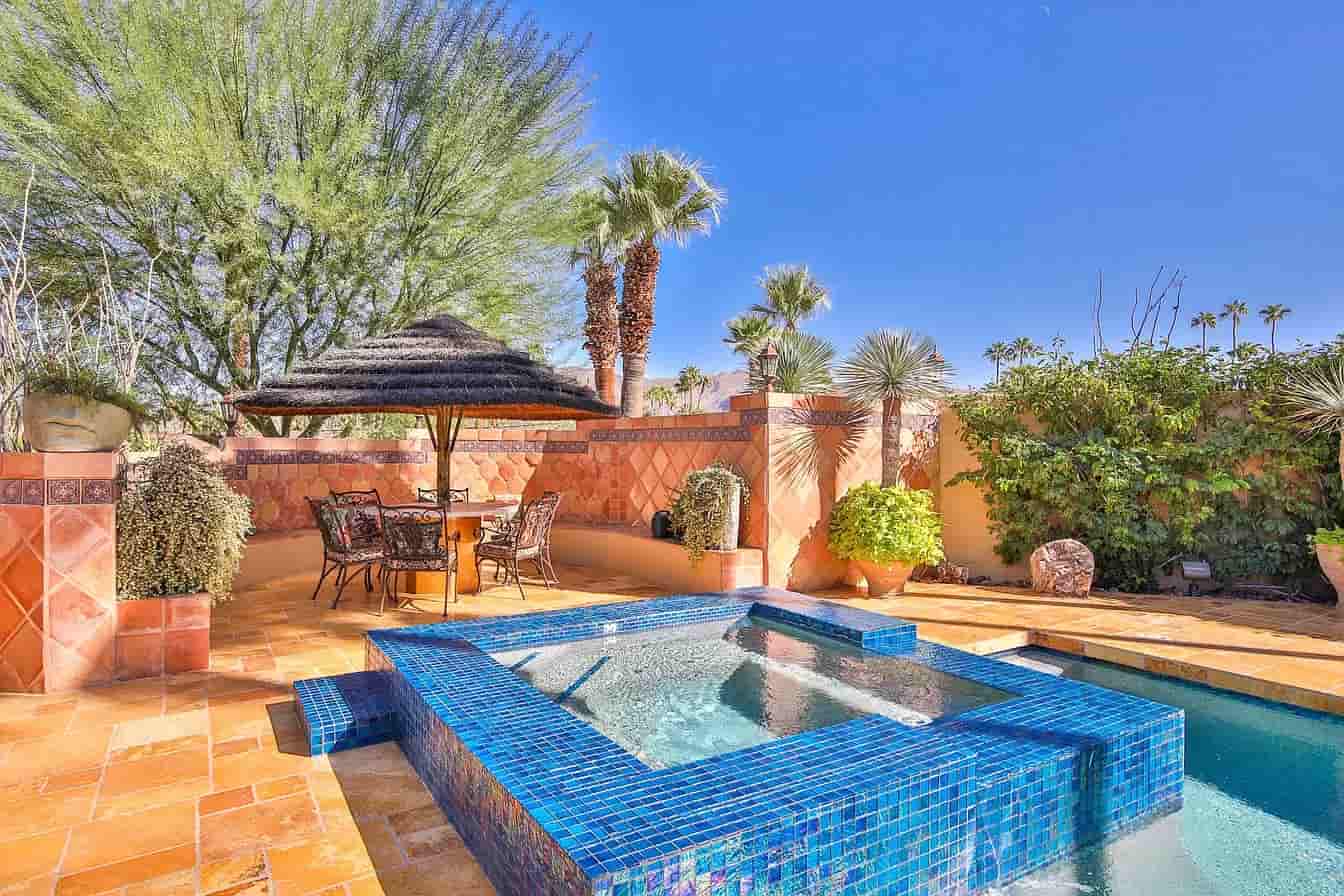 Palm Desert Custom Home Coachella Estate Patio Hot Tub