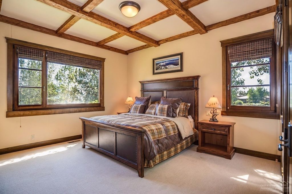Pronghorn Resort Custom Home Master Bedroom