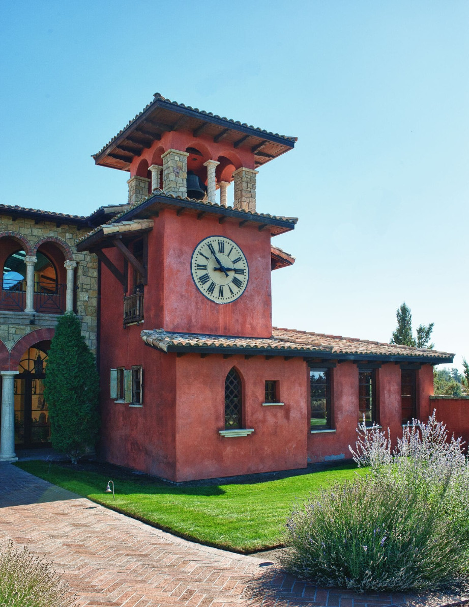 ranch at the canyons terrebonne clubhouse clock tower